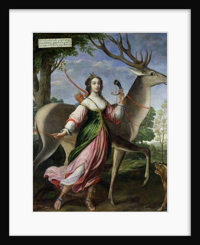 Marie de Rohan-Montbazon Duchess of Chevreuse as Diana the Huntress by Claude Deruet