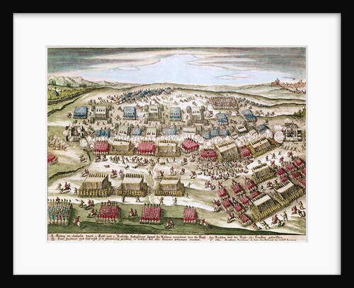 The Battle of White Mountain, 8th November 1620 by German School