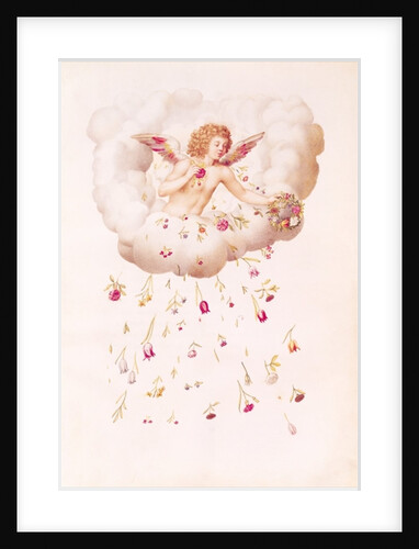 Zephyr from 'La Guirlande de Julie', c.1642 by Nicolas Robert