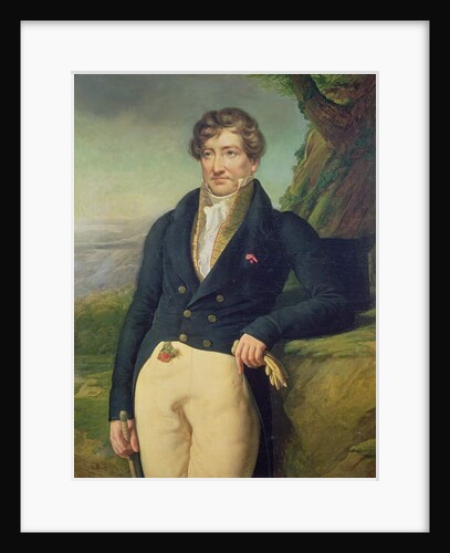 Portrait of the French Zoologist and Paleontologist, Georges Cuvier by Marie Nicolas Ponce-Camus