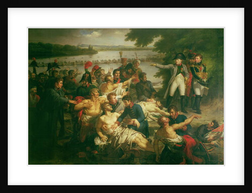 Return of Napoleon to the Island of Lobau after the Battle of Essling, 23rd May 1809, 1812 by Charles Meynier