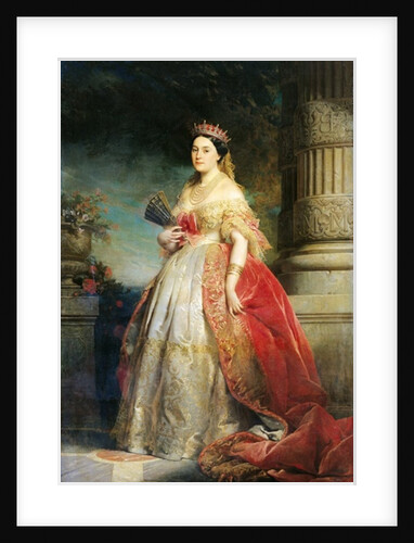 Mathilde Laetitia Wilhelmine Bonaparte 1861 by Edouard Louis Dubufe