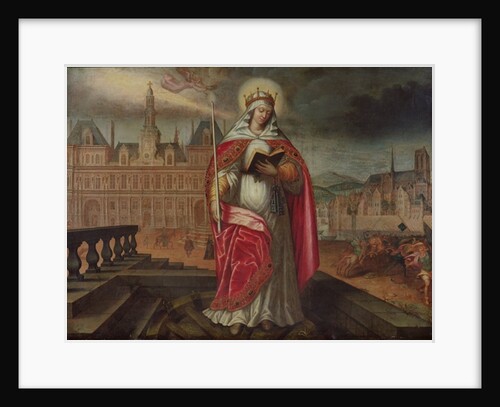 St. Genevieve by French School
