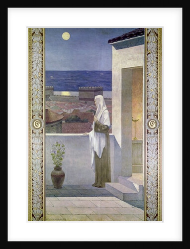 St. Genevieve Watches Over the Sleeping City of Paris, 1898 by Pierre Puvis de Chavannes