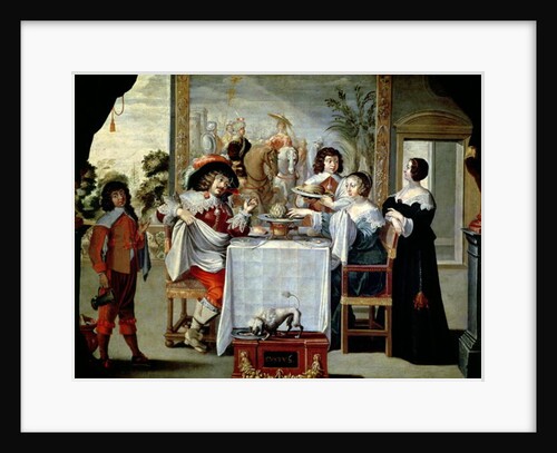 The Five Senses - Taste by Abraham Bosse