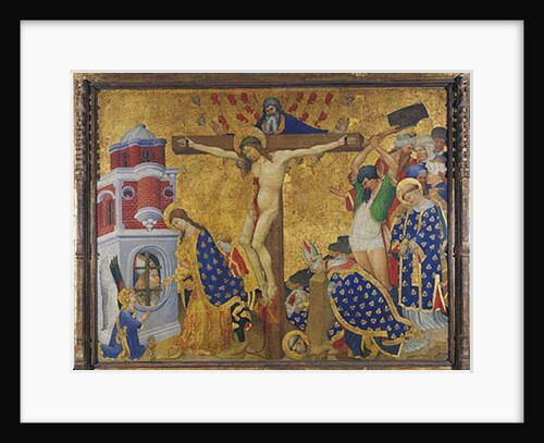 The St. Denis Altarpiece, completed in 1416 for the Church of the Chartreuse of Champnol by Henri Bellechose