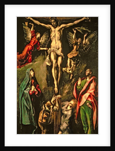 The Crucifixion, c.1584-1600 by El (1541-1614) Greco