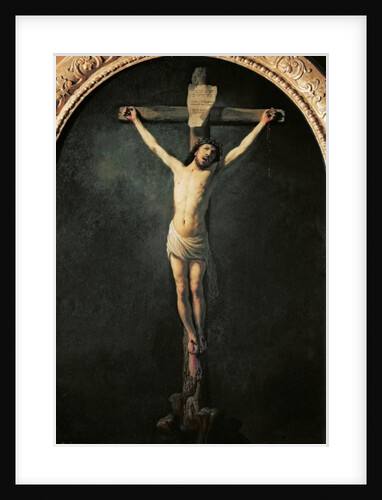 Christ on the Cross, 17th century by Rembrandt Harmensz. van Rijn