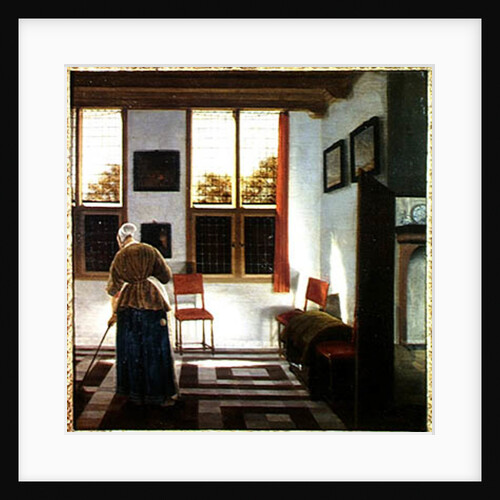 The Sweeper, 17th century by Pieter Janssens