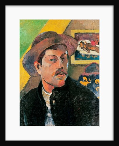 Self Portrait in a Hat, 1893-94 by Paul Gauguin
