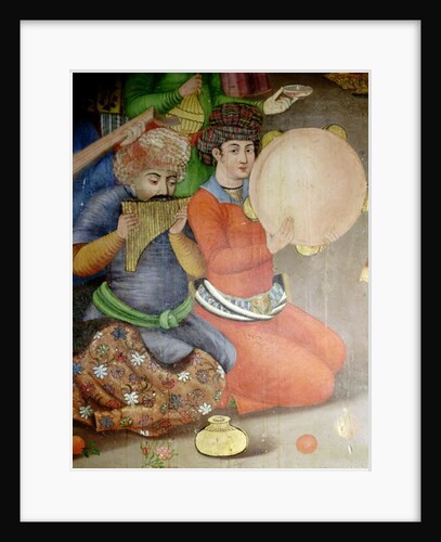 Detail of the musicians by Islamic School