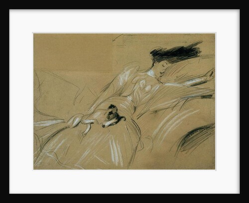 The Duchess of Marlborough Dozing Off at Blenheim Palace by Paul Cesar Helleu