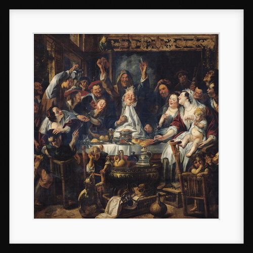 The King is Drinking by Jacob Jordaens