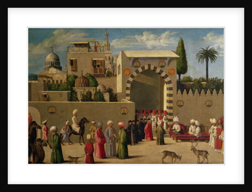 The Venetian Ambassador's Interview in an Oriental City or, The Reception of Domenico Trevisani in Cairo in 1512 by Italian School