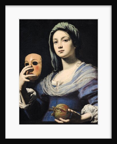Woman with a Mask, 17th century by Lorenzo Lippi