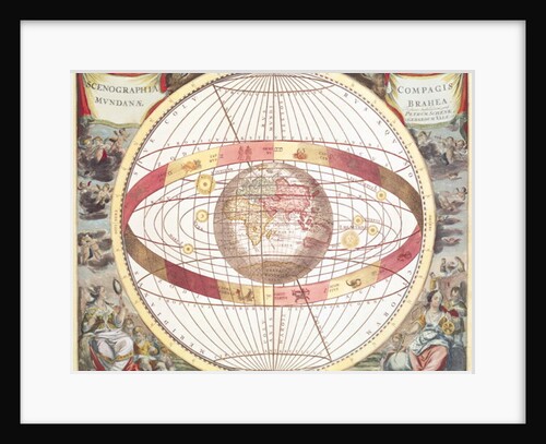 Planisphere by Andreas Cellarius