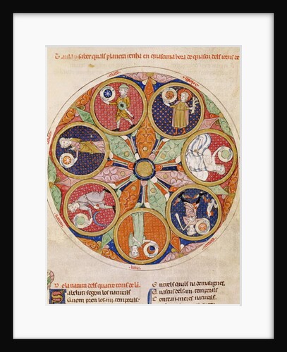 Table of Planets, F.56r by Ermengaut Matfre