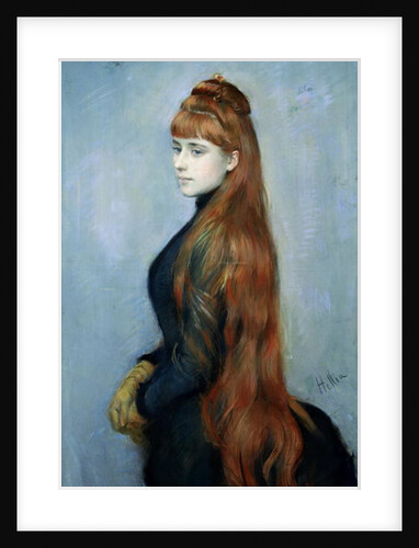 Portrait of Mademoiselle Alice Guerin by Paul Cesar Helleu