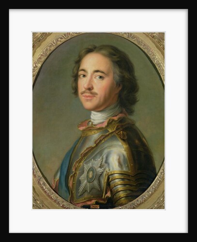 Portrait of Peter the Great by French School