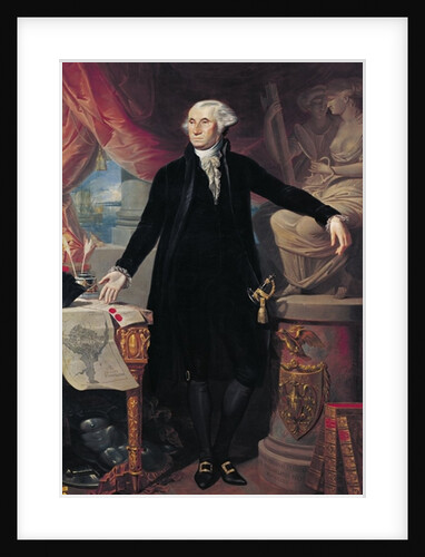 Portrait of George Washington, 1796 by Jose Perovani