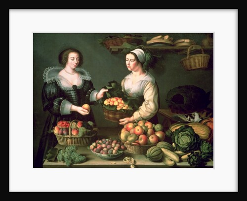The Fruit and Vegetable Seller by Louise Moillon