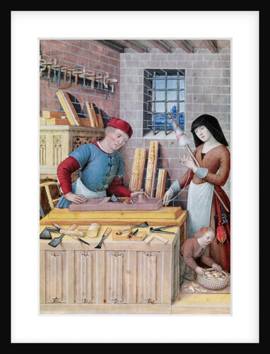 The Four Conditions of Society: Work, 15th century by Jean Bourdichon