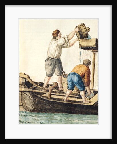 Boatmen Pouring Fresh Water into the Pipelines by Jan van Grevenbroeck