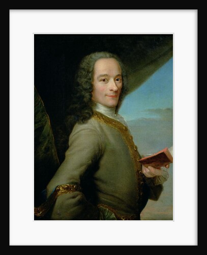 Portrait of François-Marie Arouet aka Voltaire, 18th century by French School