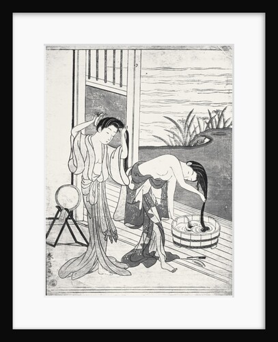 Young Women at their Toilet by Suzuki Harunobu