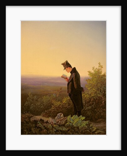 Reading the Breviary, The Evening by Carl Spitzweg