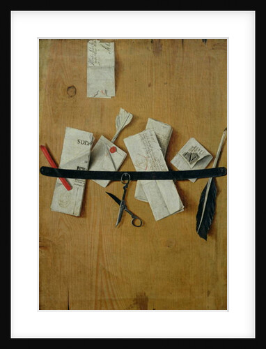 Trompe L'Oeil Still Life by Jean-Francois de la Motte