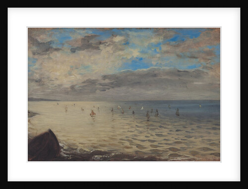Sea Viewed from the Heights of Dieppe, 1852 by Ferdinand Victor Eugene Delacroix