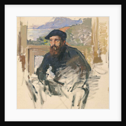 Portrait of Monet c.1884 by Charles Giron
