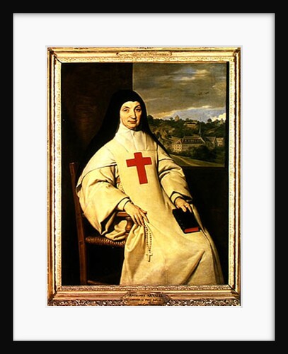 Mother Angelique Arnauld Abbess of Port-Royal, 1654 by Philippe de Champaigne