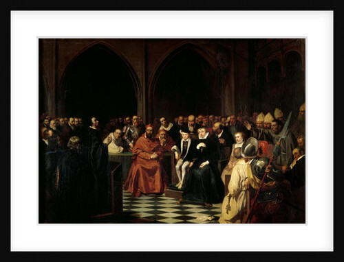 The Colloquy of Poissy in 1561, 1840 by Joseph-Nicolas Robert-Fleury
