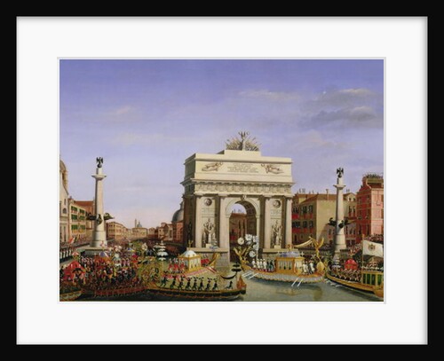 Entry of Napoleon I into Venice, 1807 by Giuseppe Borsato