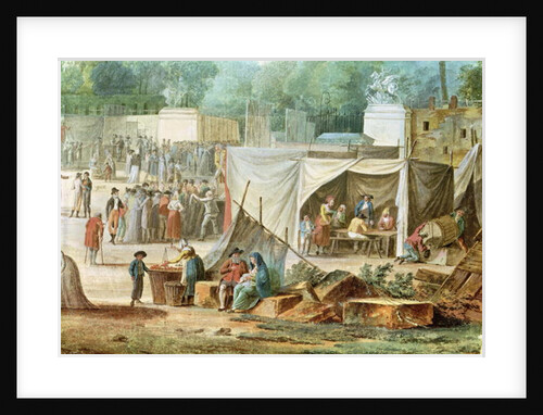 View of the Tuileries from the Place de la Revolution by Thomas Naudet