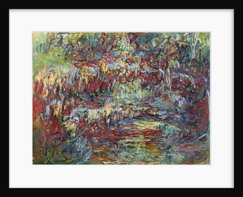 The Japanese Bridge at Giverny, 1918-24 by Claude Monet
