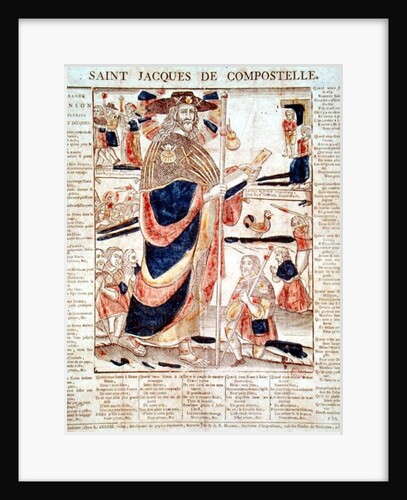 St. James of Compostela, c.1824 by French School