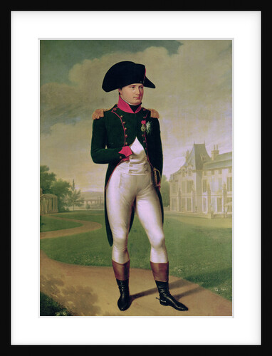 Napoleon I in Front of the Chateau de Malmaison, 1804 by Francois Pascal Simon Baron Gerard