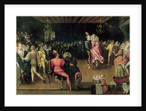 Ball at the Court of Valois by French School
