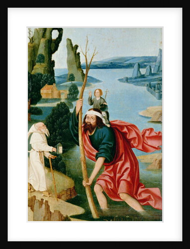 The Legend of St. Christopher by French School