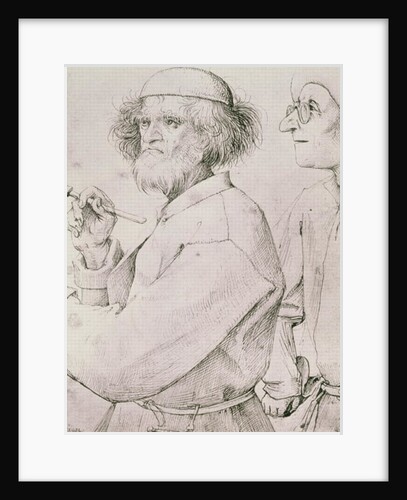 The Painter and the Art Lover by Pieter the Elder Bruegel