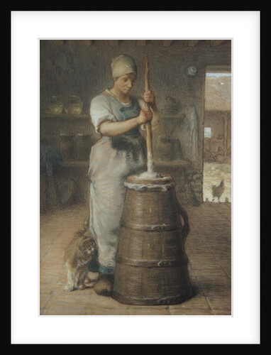 Churning Butter, 1866-68 by Jean-Francois Millet