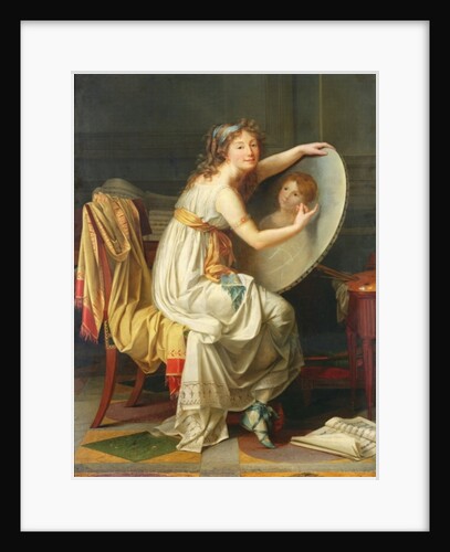 Portrait of Rose Adelaide Ducreux by Jacques Louis David