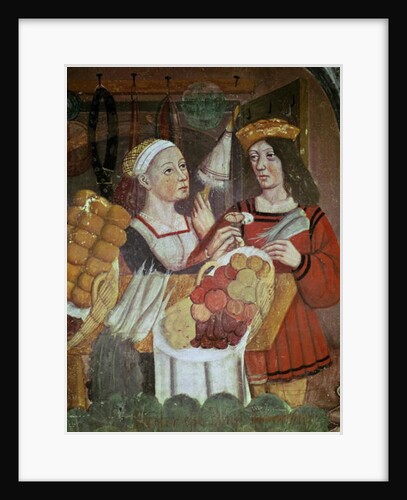 The Vegetable Market by Italian School