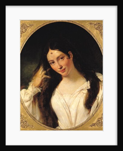 Portrait of 'La Malibran' in the Role of Desdemona, 19th century by Francois Bouchot