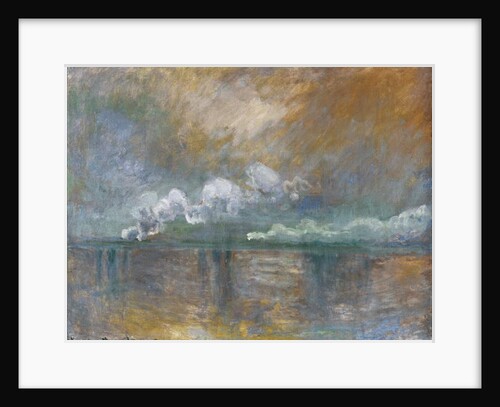 Charing Cross Bridge, Smoke in the Fog, 1902 by Claude Monet