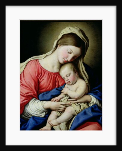 Virgin and Child, 17th century by Il Sassoferrato