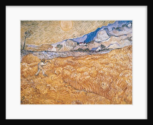 The Harvester by Vincent van Gogh